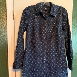Navy Blue Tommy Hilfiger Shirt Dress